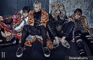 Big Bang для W Korea November 2014 Extra