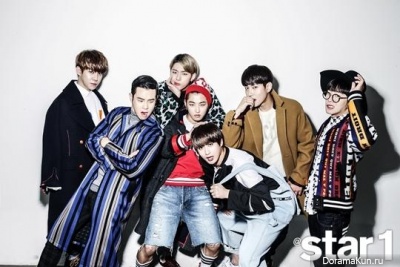 Block B для @Star1 Magazine December 2014
