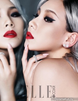 2NE1 (CL) для Elle December 2015