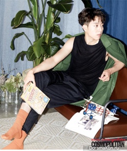 CN Blue (Lee Jung Shin) для Cosmopolitan April 2015