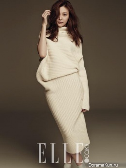 Cha Ye Ryun для Elle December 2014