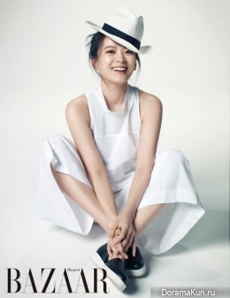 Cheon Woo Hee для Harper’s Bazaar July 2015