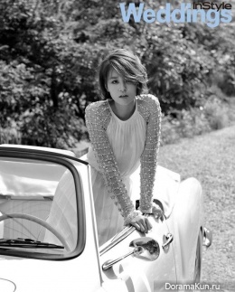 Choi Kang Hee для InStyle Weddings October 2015