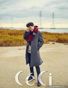Choi Woo Sik, Jang Hee Ryung для CeCi November 2015