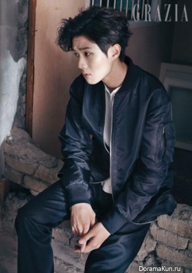Choi Woo Sik для Grazia February 2015