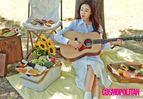 Choi Yeo Jin для Cosmopolitan November 2015