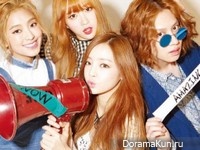 Bora, Hani, Heechul, Goo Hara для Vogue Girl May 2015 Extra
