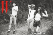 Taemin, Kai, Krystal для W Korea August 2015