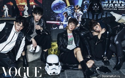 EXO для Vogue Korea December 2015