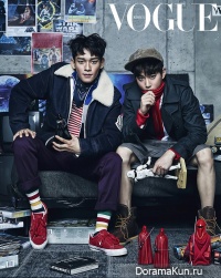 EXO для Vogue Korea December 2015