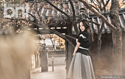 Go Eun Ah для BNT International December 2014
