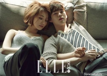 Go Joon Hee, Han Ye Jun для Elle May 2015