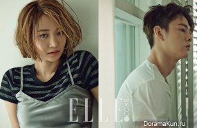 Go Joon Hee, Han Ye Jun для Elle May 2015 Extra