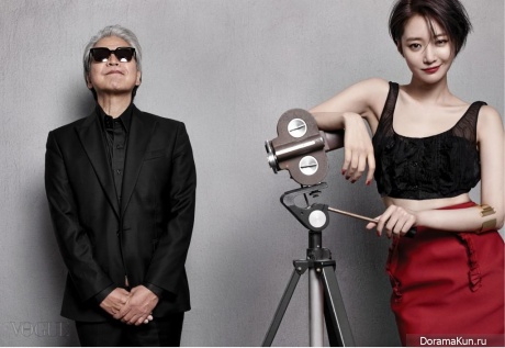 Go Joon Hee, Im Sang Soo для Vogue July 2015