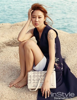 Gong Hyo Jin для InStyle Korea March 2015 Extra
