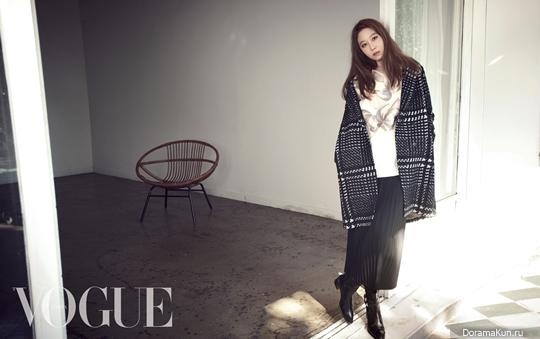 Gong Hyo Jin для Vogue Korea November 2014 Фотосессии