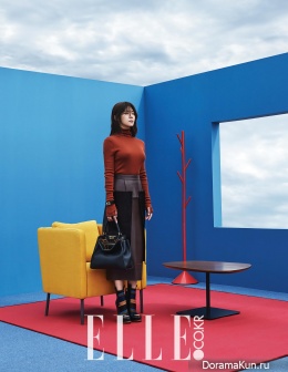 Ha Ji Won для Elle November 2015
