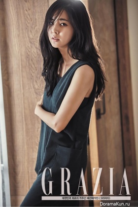 Han Chae Ah для Grazia December 2015