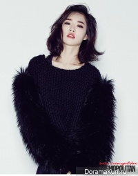 Han Ye Ri для Cosmopolitan December 2014