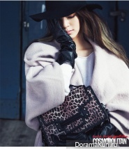 Han Ye Seul для Cosmopolitan Korea November 2014