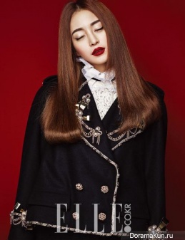 Han Ye Seul для Elle December 2015 Extra