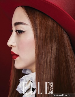 Han Ye Seul для Elle December 2015
