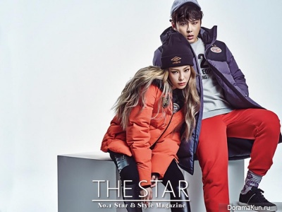 Junhyung (BEAST), Heize для The Star December 2015