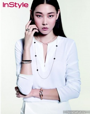 Hye Jin Han для InStyle September 2014