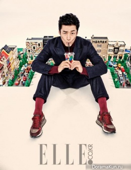 Ji Jin Hee для Elle Magazine October 2014