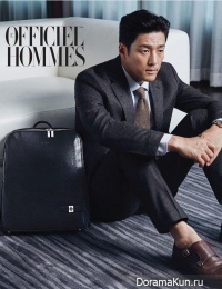 Ji Jin Hee для L'Officiel Hommes September 2015