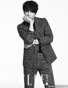 Ji Sung для Elle Korea May 2015
