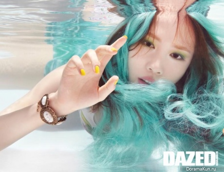 Jin A Reum для Dazed and Confused 2014