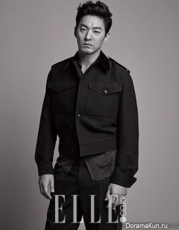 Joo Jin Mo, Kim Sa Rang для Elle June 2015 Extra