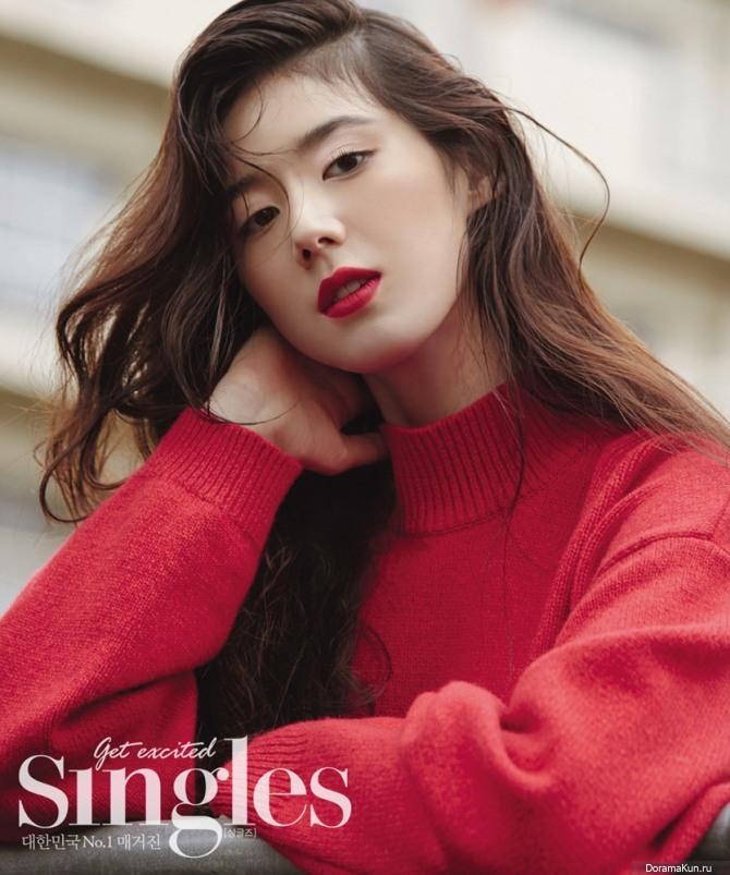 Jung Eun Chae для Singles November 2015. 