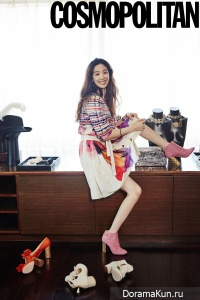 Jung Ryu Won для Cosmopolitan June 2015