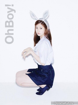 Jung So Min для OhBoy August 2015