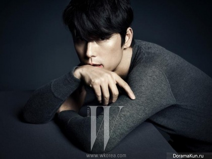 Jung Woo Sung для W Korea October 2014 Extra