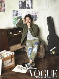 Jung Woo для Vogue February 2015