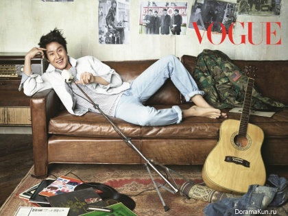 Jung Woo для Vogue February 2015