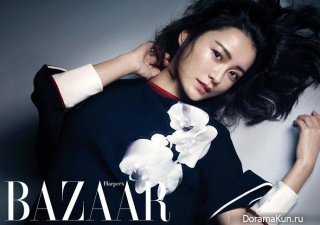 Jung Yumi для Harper’s Bazaar January 2015
