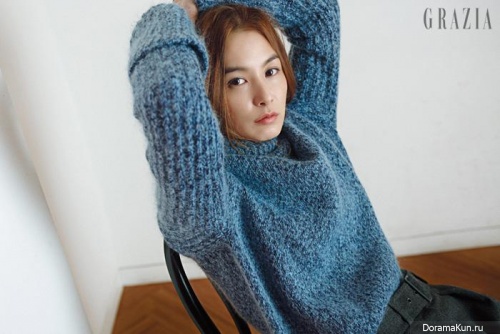 Kang Hye Jung для Grazia January 2015