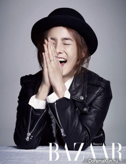 Kang Hye Jung для Harper's Bazaar December 2014