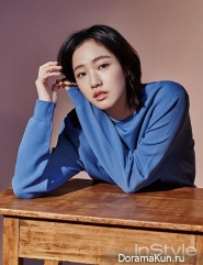Kim Go Eun для InStyle March 2015