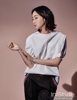 Kim Go Eun для InStyle March 2015