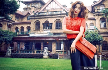 Kim Hee Sun для W Korea January 2015