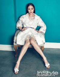 Kim Hyo Jin для InStyle Korea March 2015