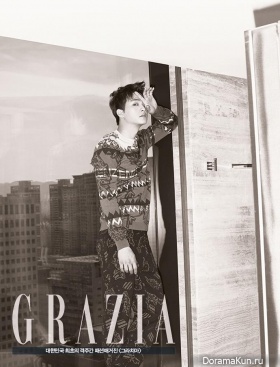 Kim Ji Hoon для Grazia November 2014