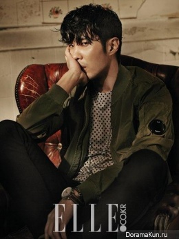 Kim Ji Suk для Elle April 2015