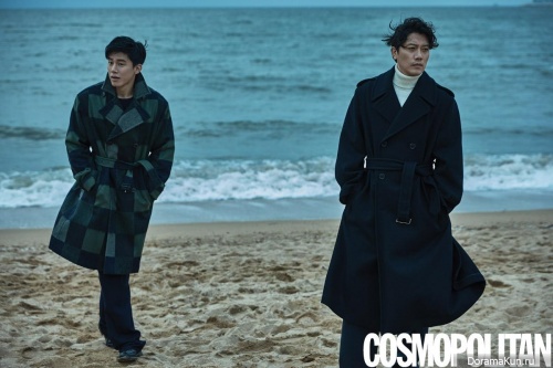 Park Hee Soon, Kim Moo Yul для Cosmopolitan December 2015