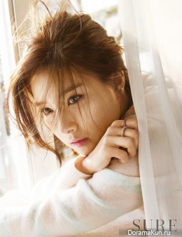 Kim So Eun для SURE January 2015